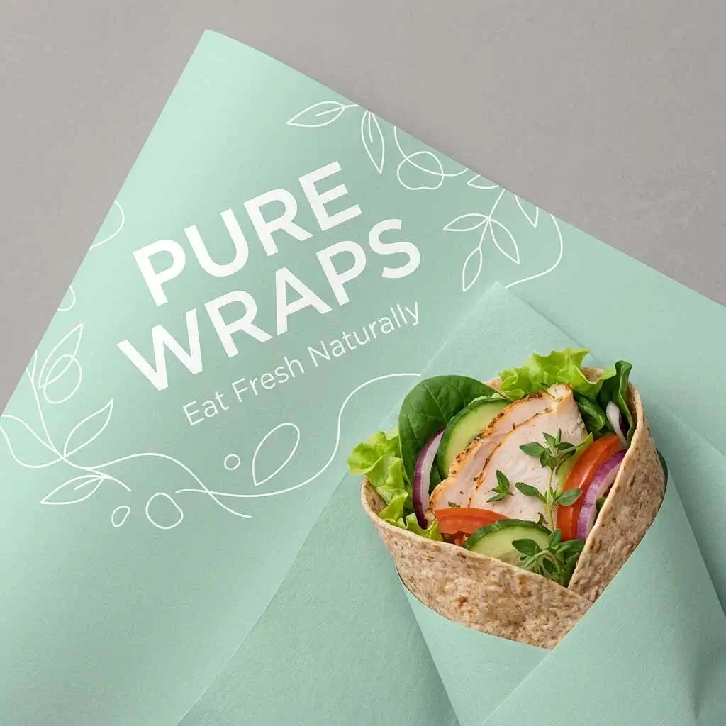Custom Tortilla Wrapping Paper