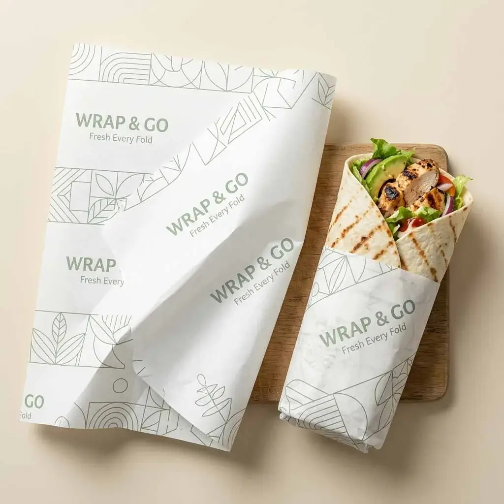Custom Tortilla Wrapping Paper