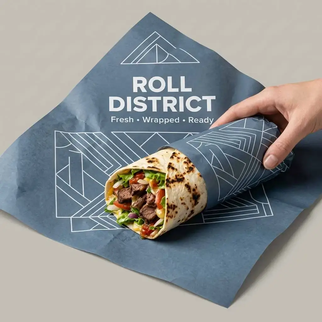 Custom Tortilla Wrapping Paper