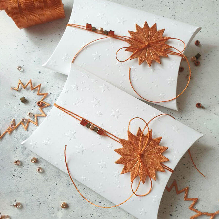 Custom White Pillow Boxes