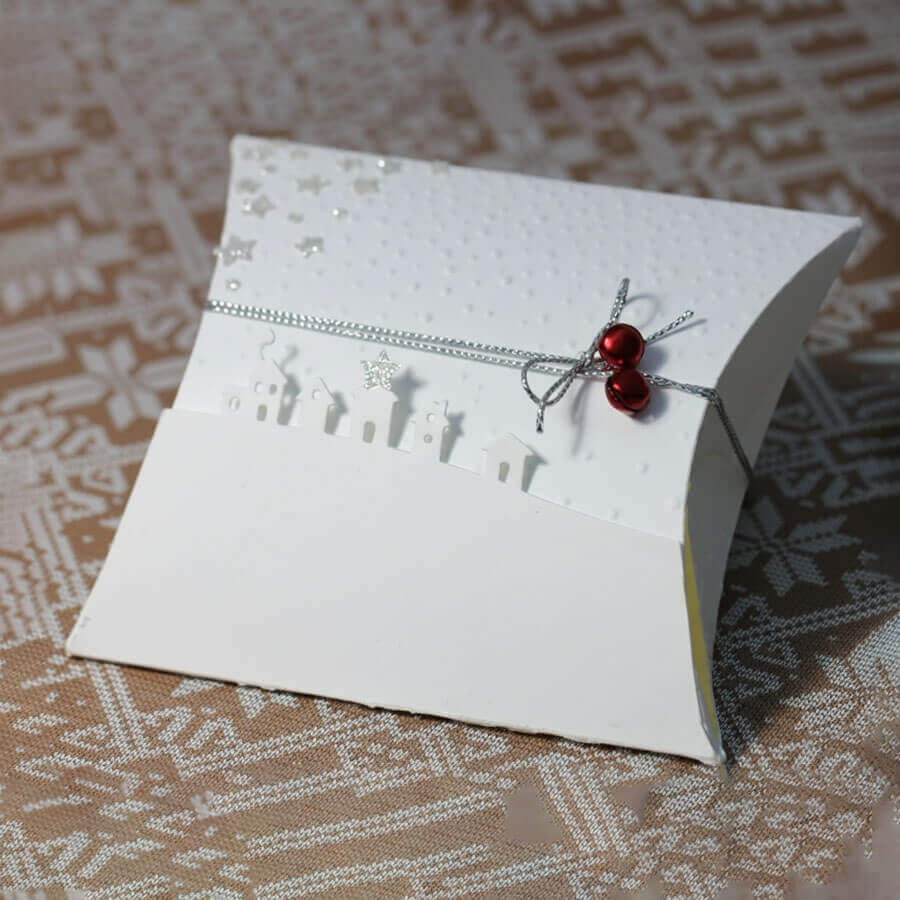 Custom White Pillow Boxes