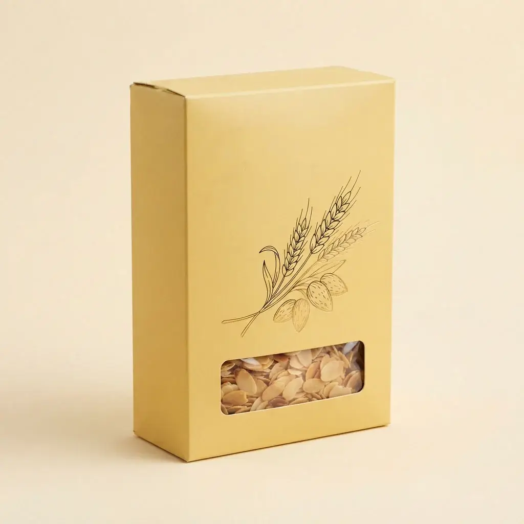 Custom Yellow Cereal Boxes