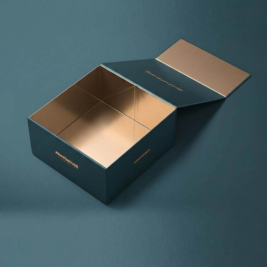 Decorative Flip Top Boxes with Magnetic Catch