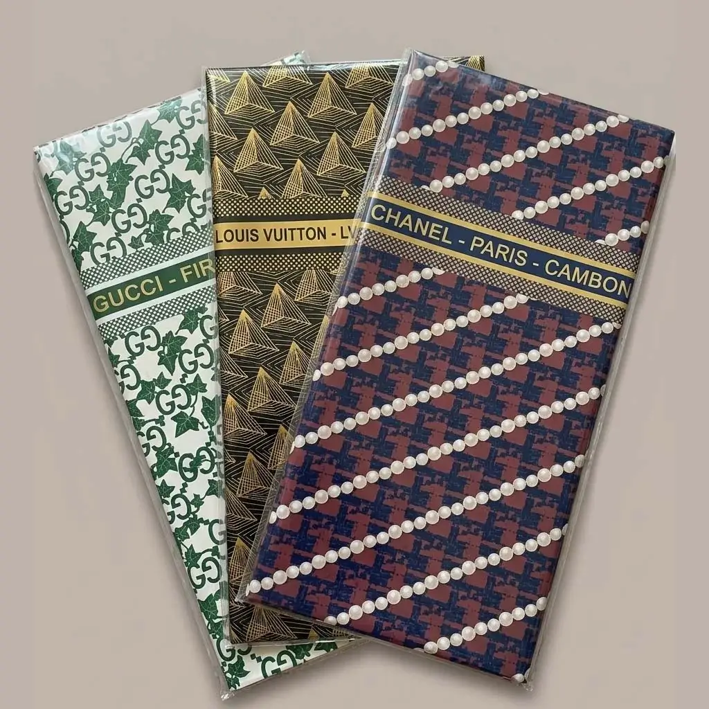 Designer Flower Wrapping Paper