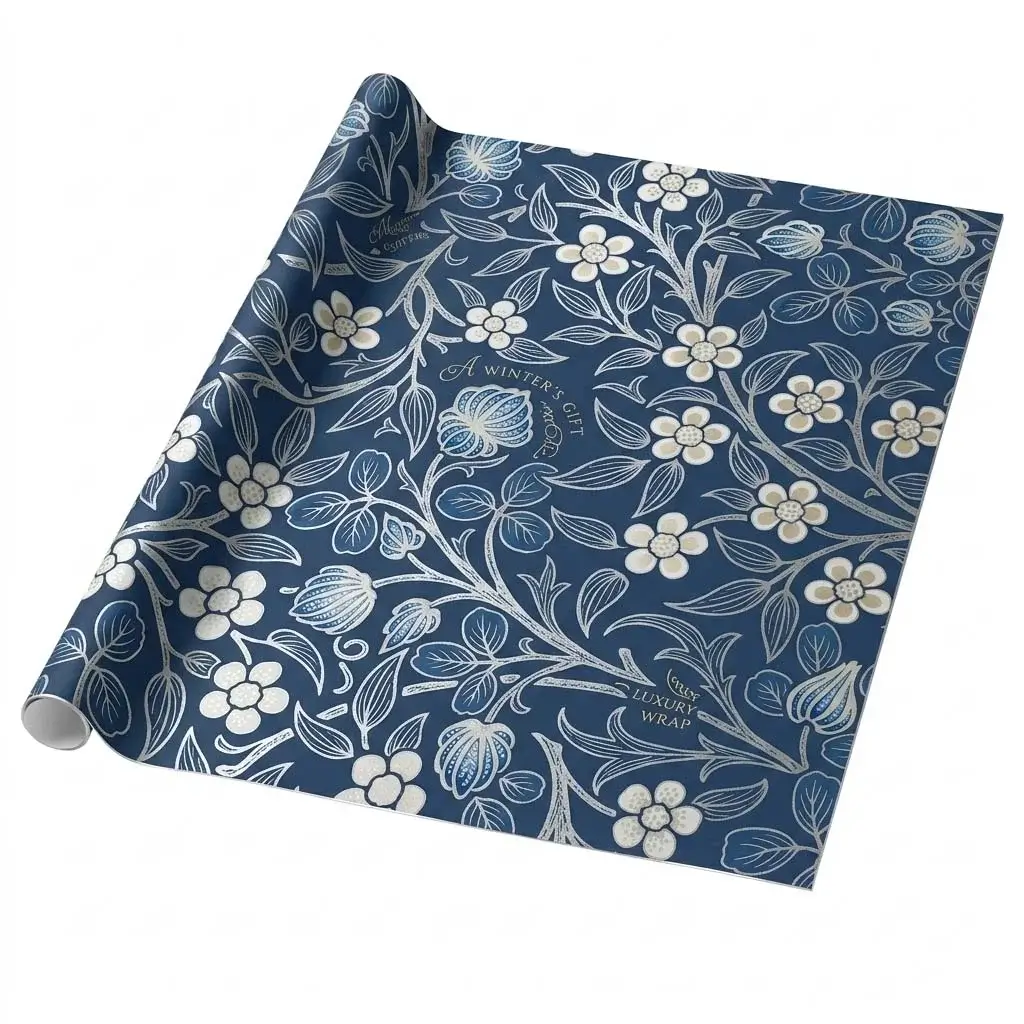 Designer Flower Wrapping Paper