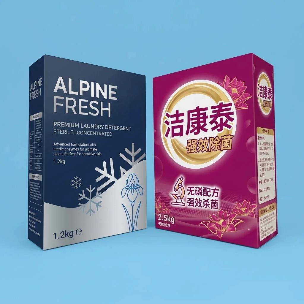 Detergent Packaging Boxes
