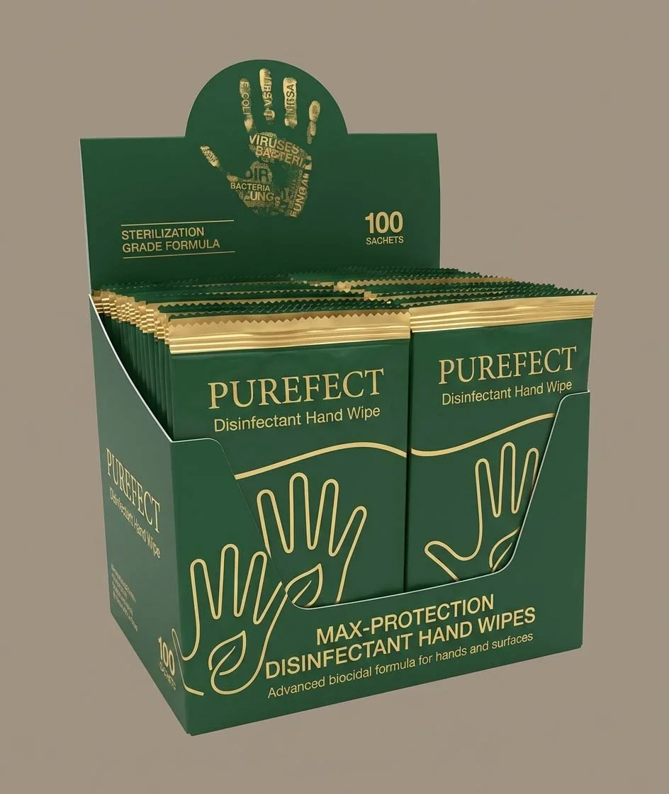 Disinfectant Wipes Boxes