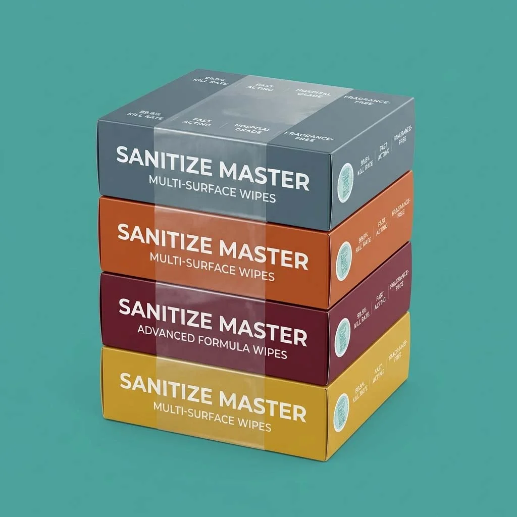 Disinfectant Wipes Boxes