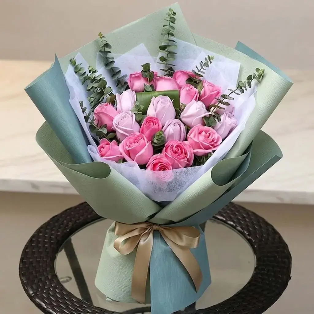 Flower Bouquet Wrapping Paper