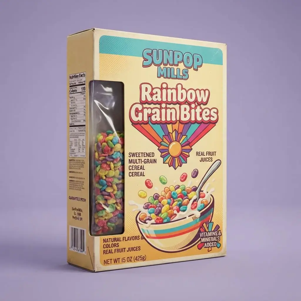 Fruity Pebbles Cereal Boxes