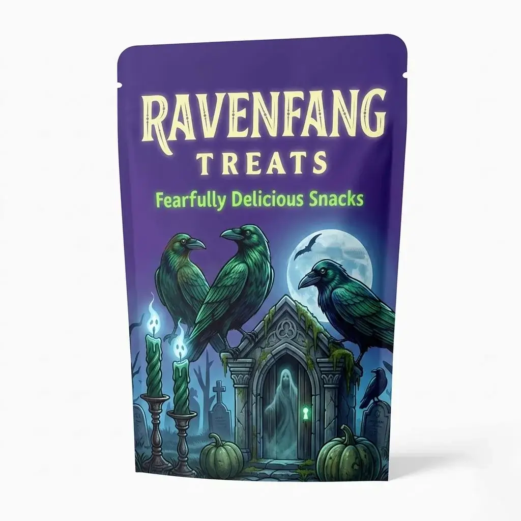 Halloween Mylar Bags
