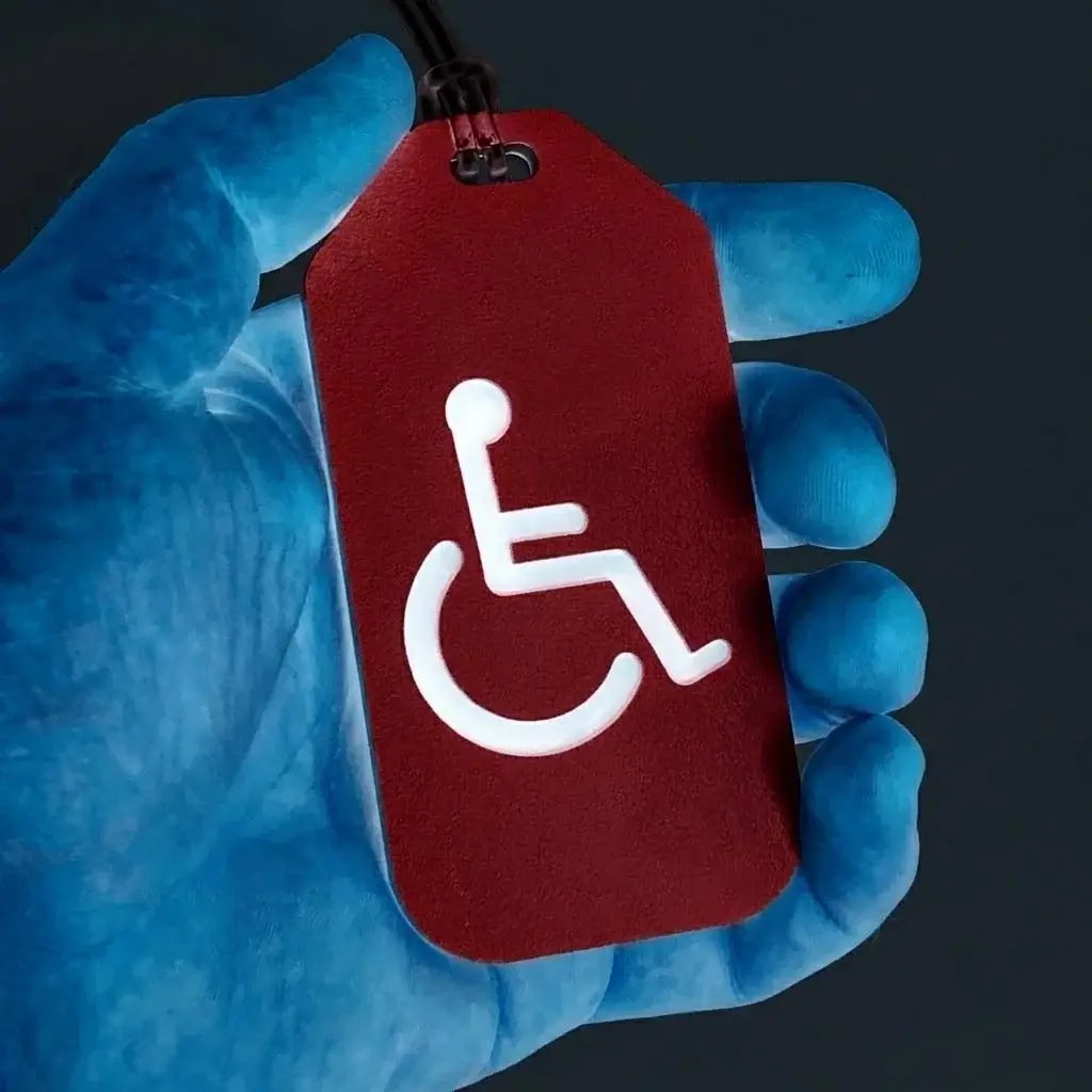 Handicap Hang Tag