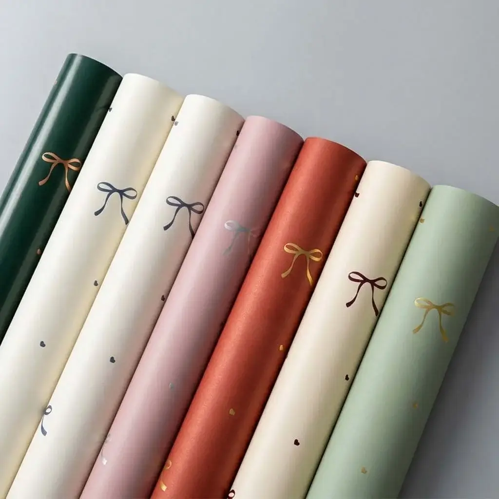 Korean Flower Wrapping Paper