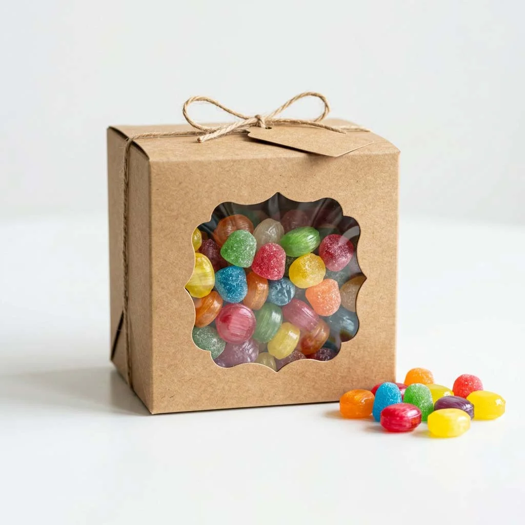 Kraft Candy Boxes