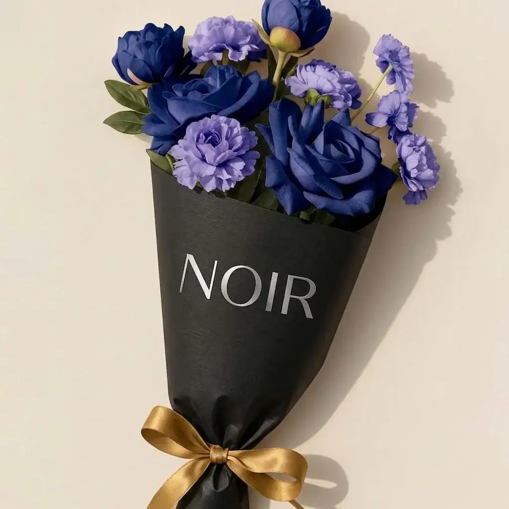 Paper Bag Flower Wrap