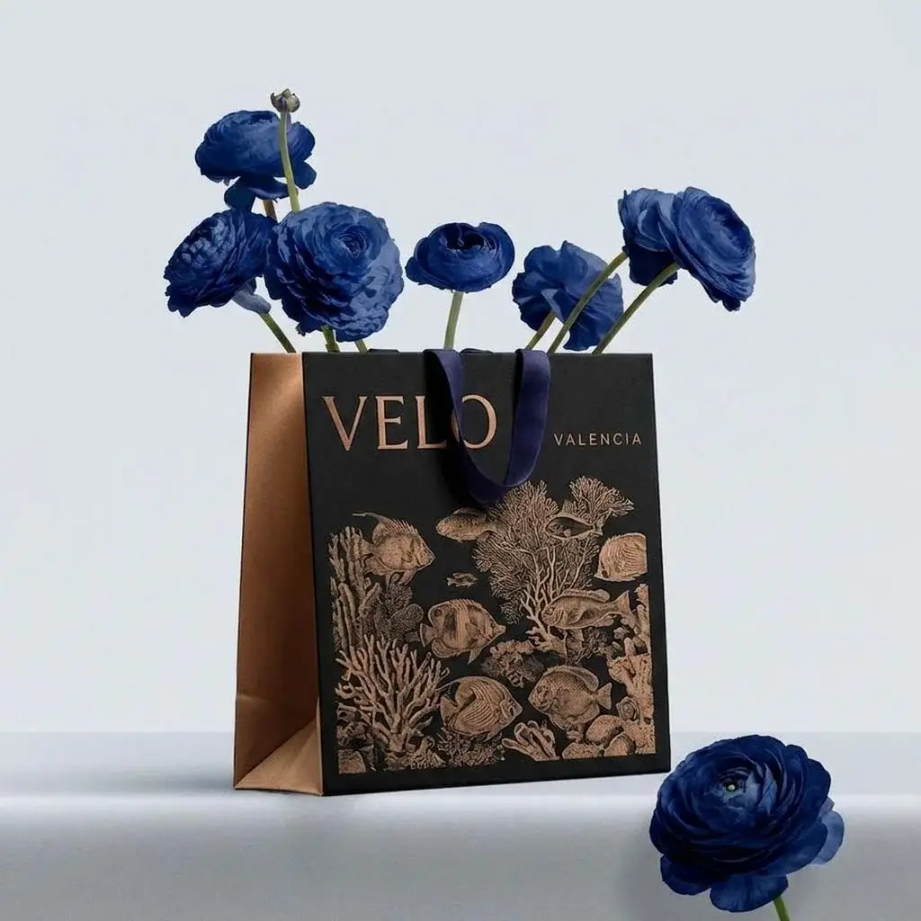 Paper Bag Flower Wrap
