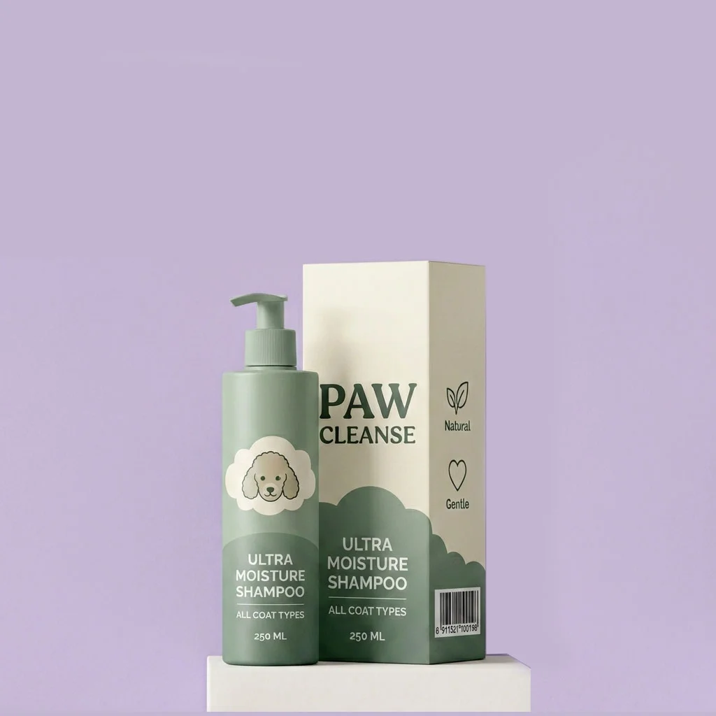 Pets Shampoo Packaging Boxes