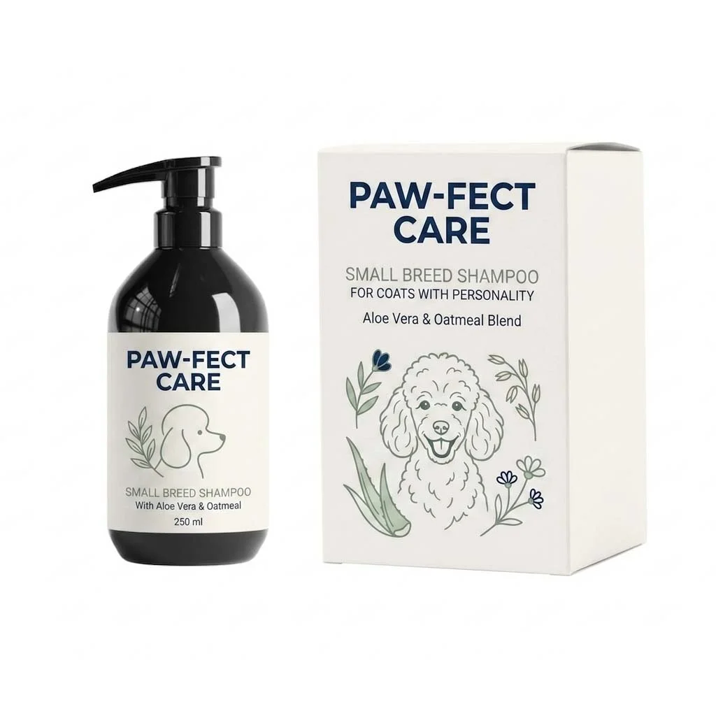 Pets Shampoo Packaging Boxes