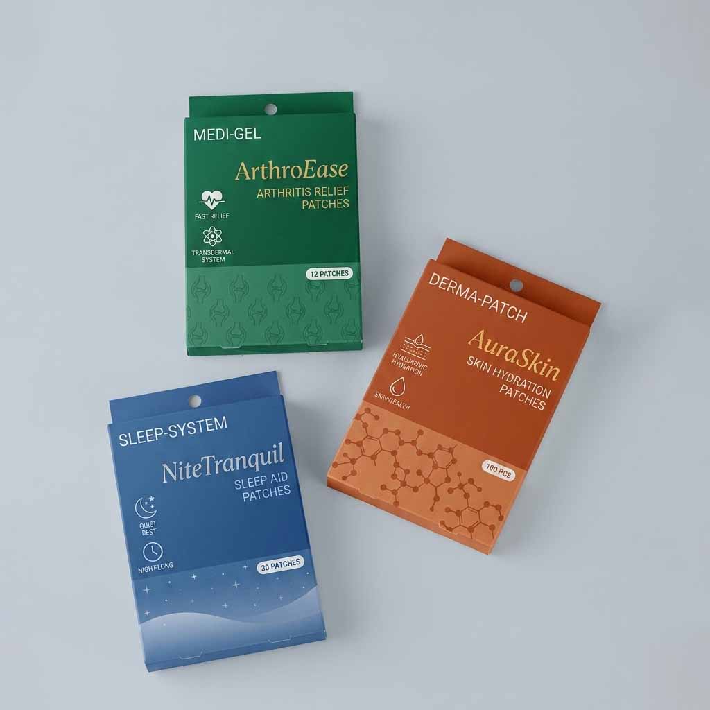 Pharmaceutical Patch Boxes
