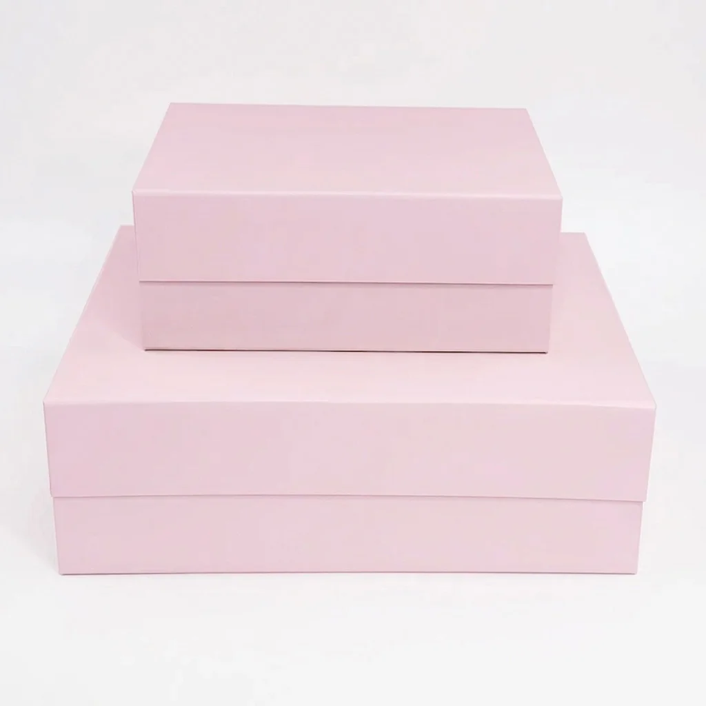 Pink Cardboard Boxes