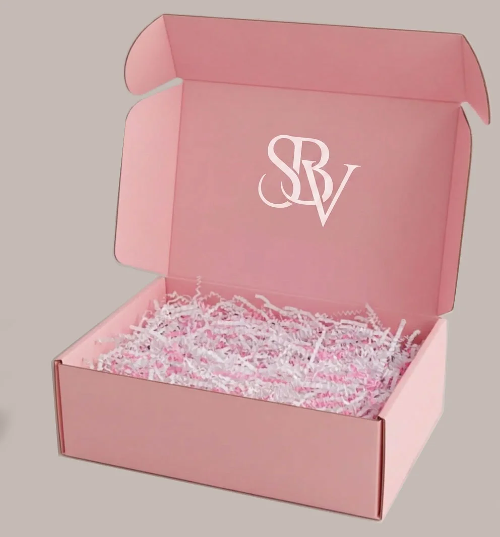 Pink Mailer Boxes