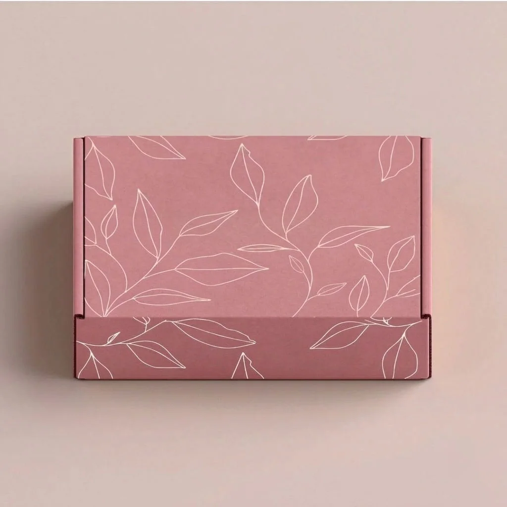 Pink Mailer Boxes