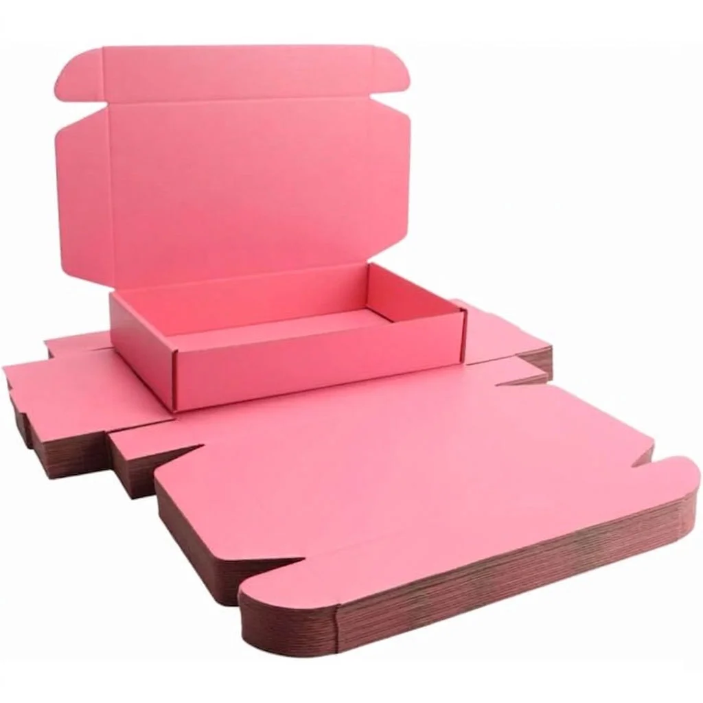 Pink Shipping Box
