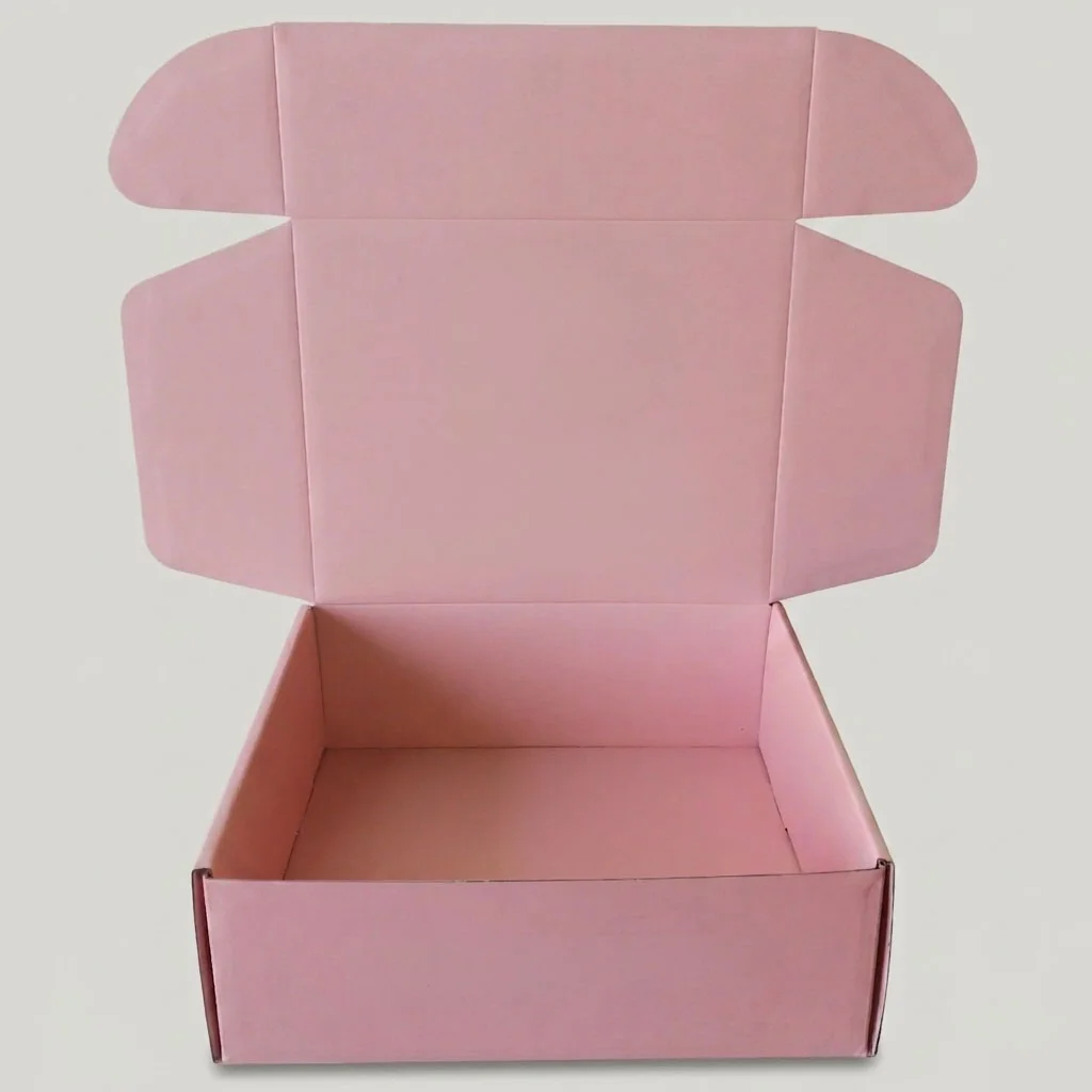 Pink Shipping Box
