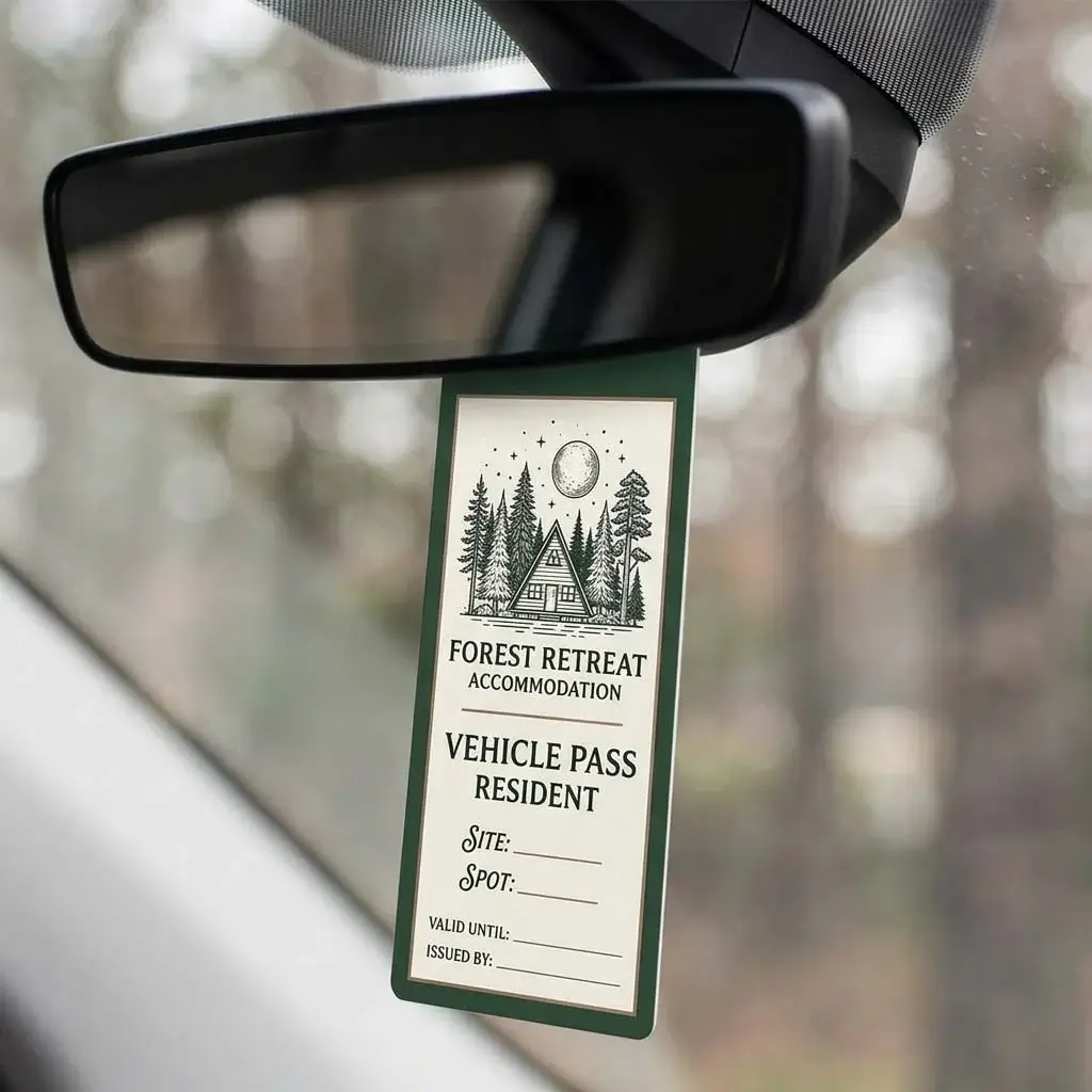 Rear View Mirror Hang Tags