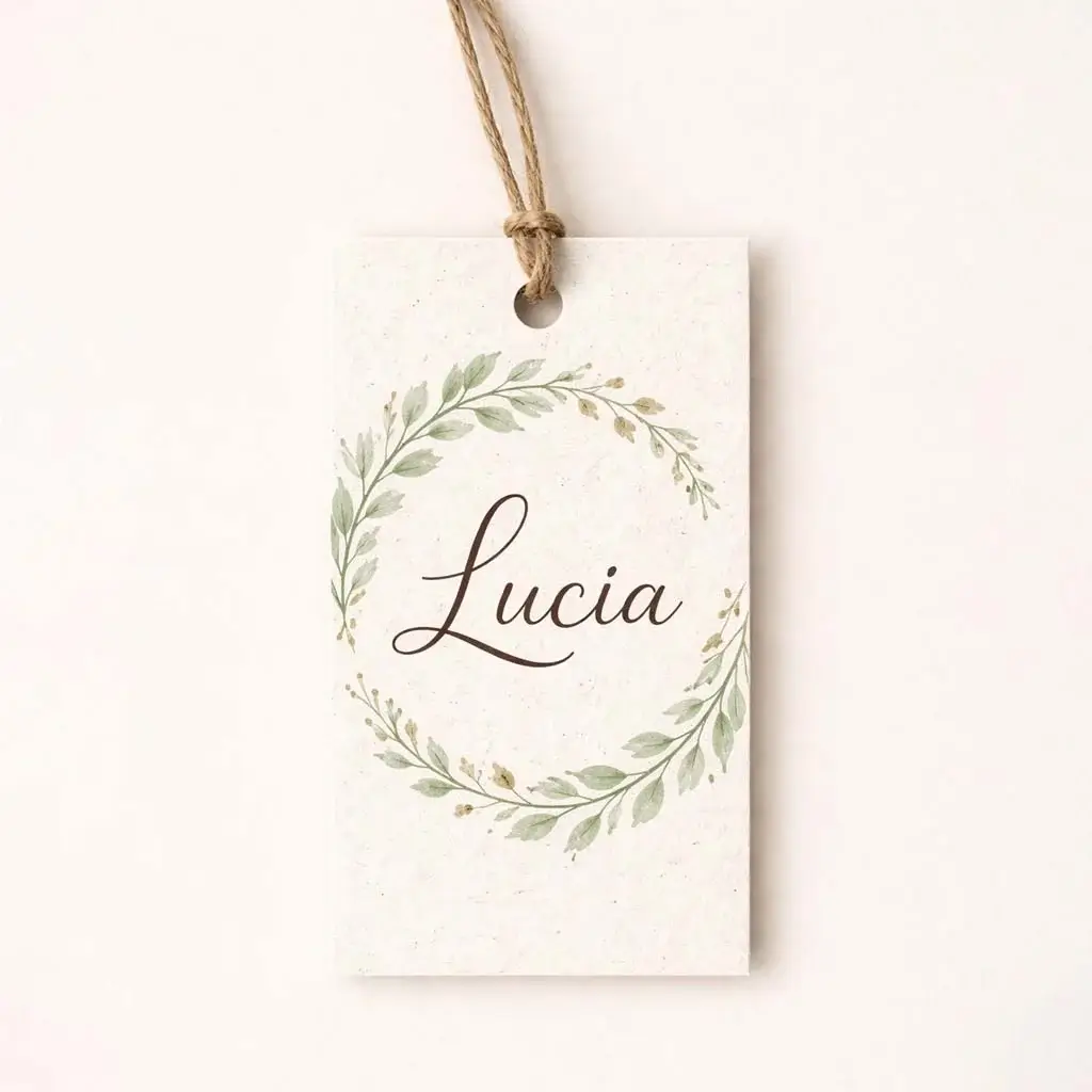 Recycled Paper Hang Tags