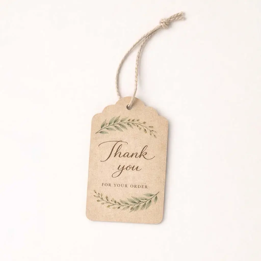 Recycled Paper Hang Tags