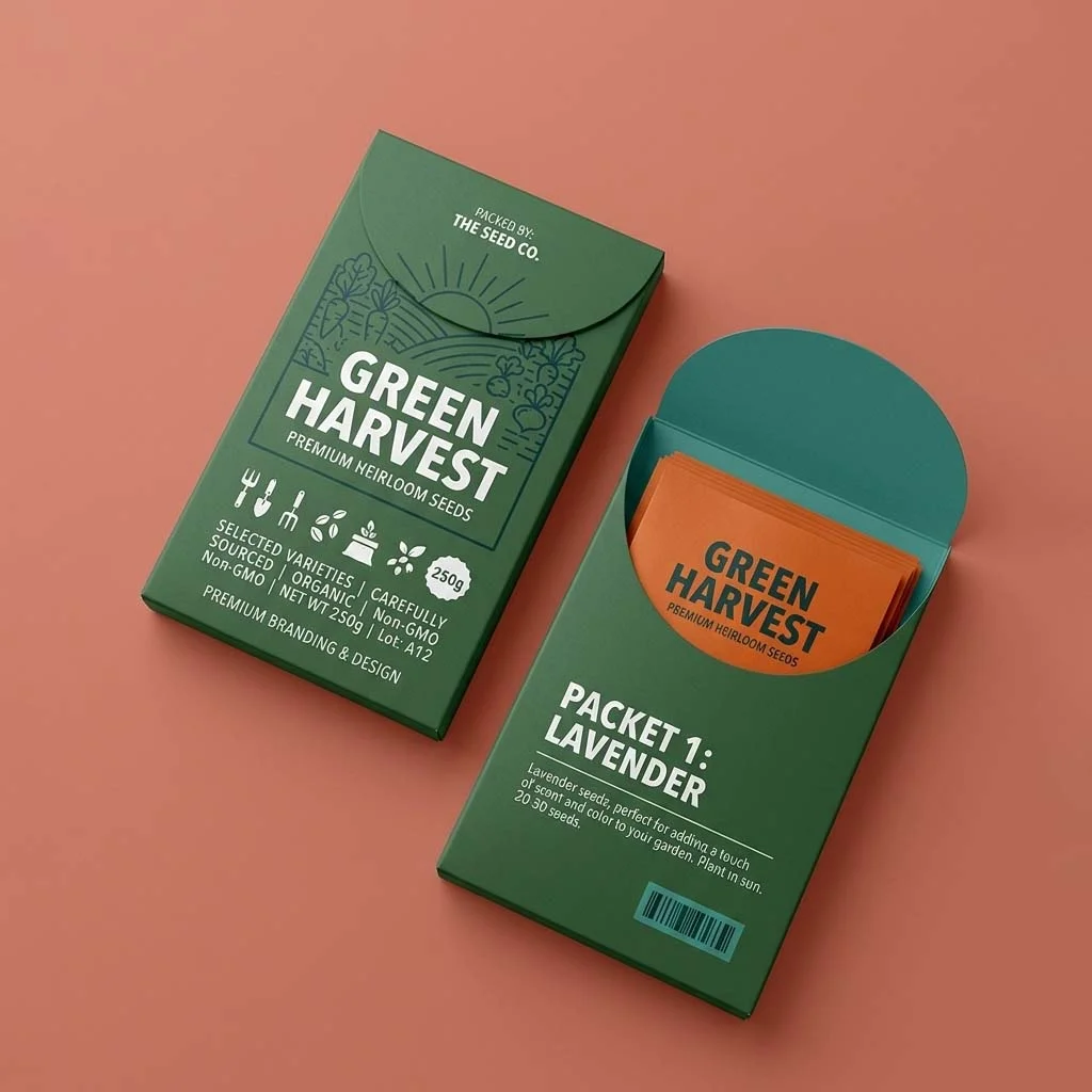 Seeds Packaging Boxes