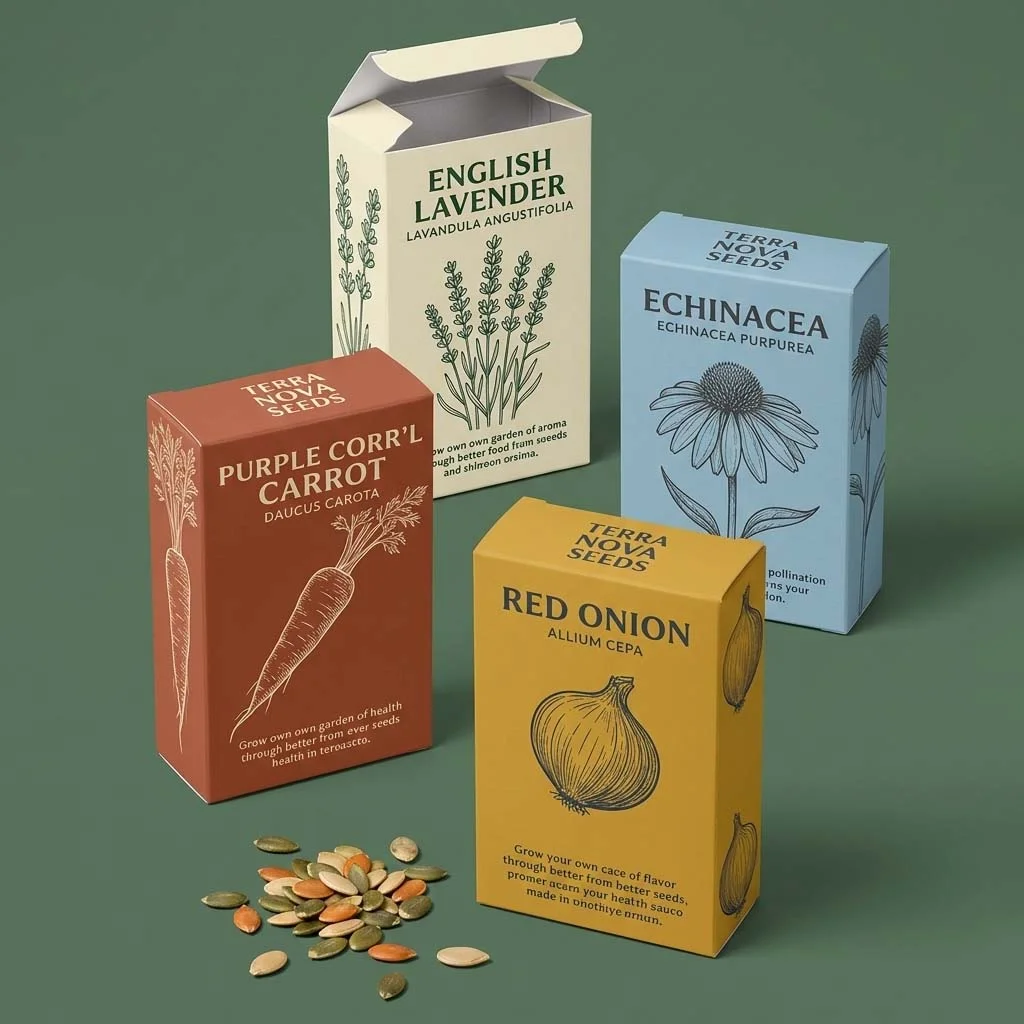 Seeds Packaging Boxes