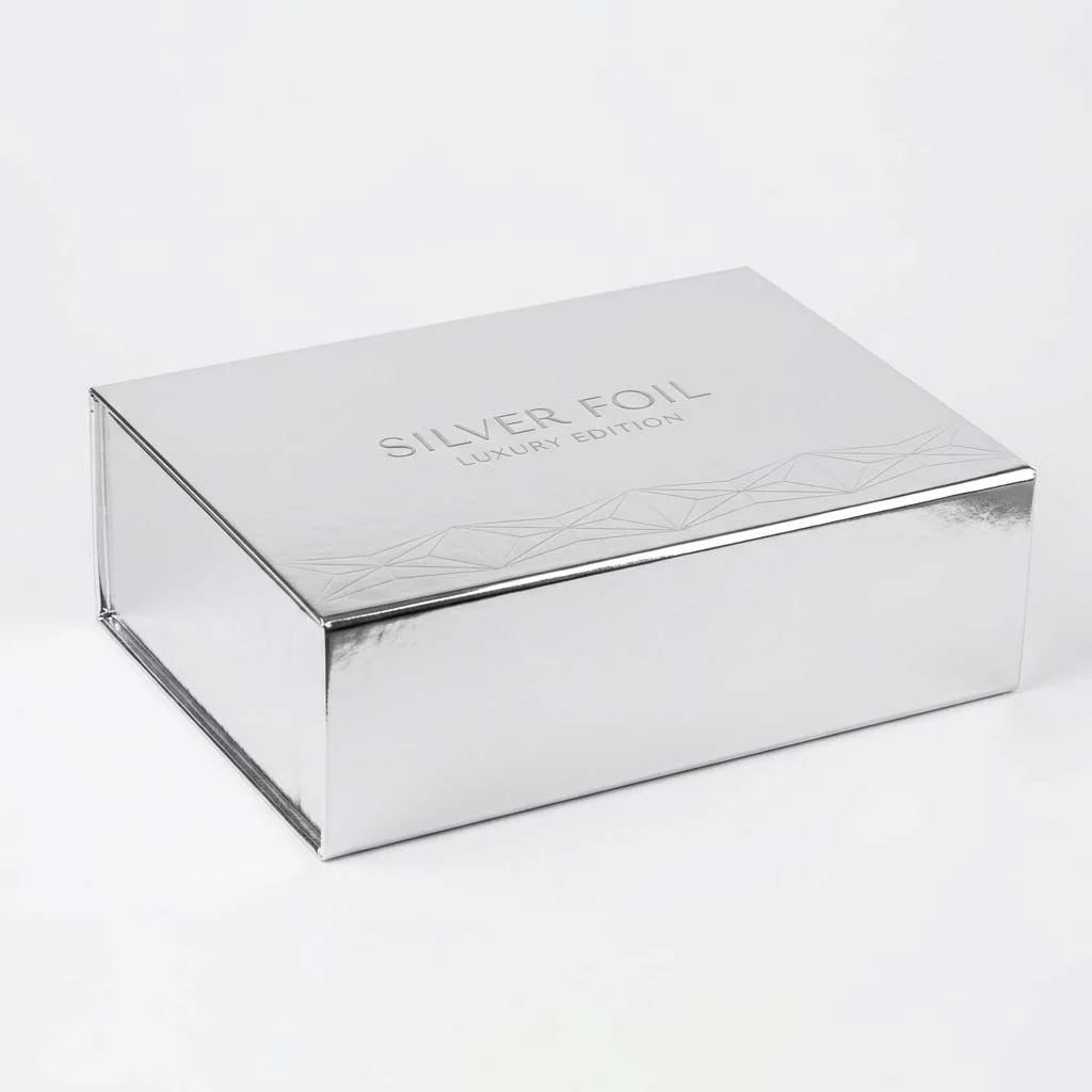 Silver Foil Box