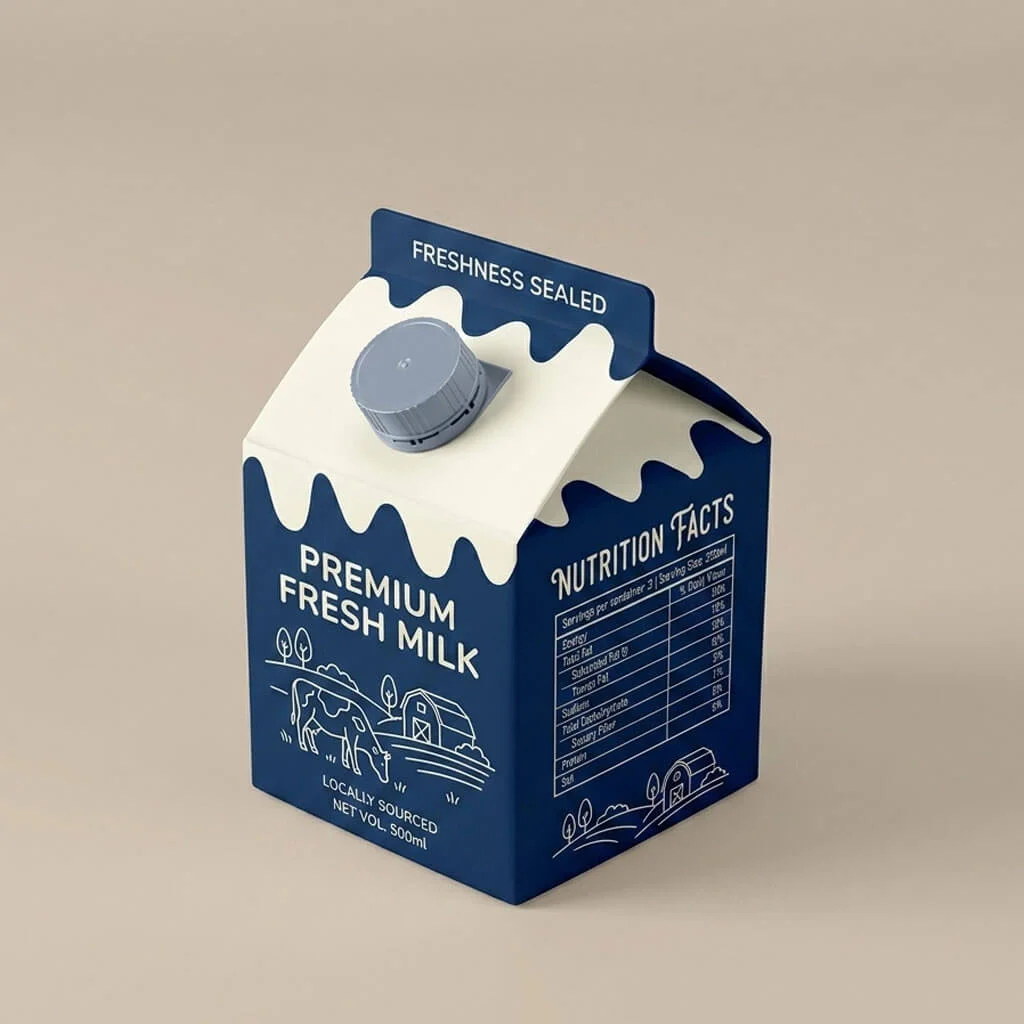 Small Milk Carton Boxes