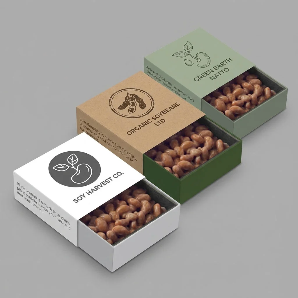 Soy Beans Packaging Boxes