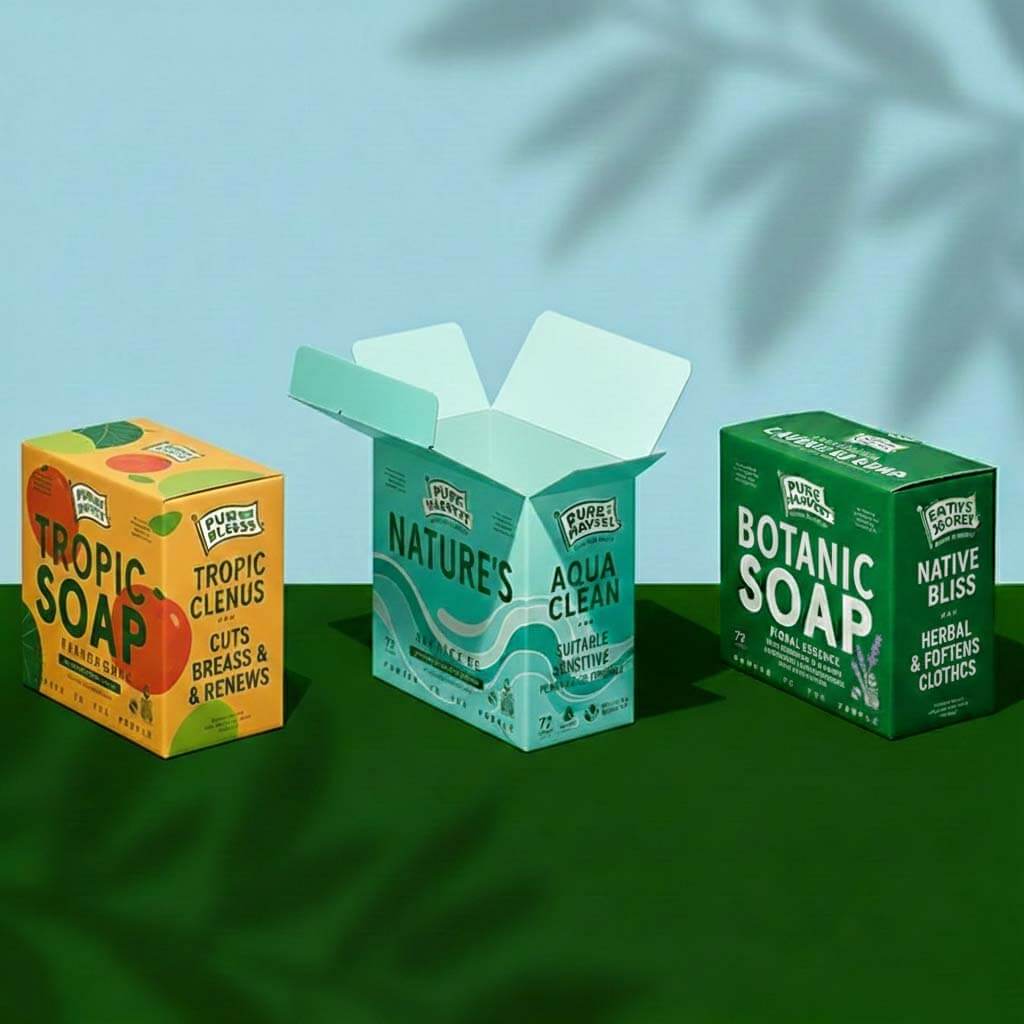 Square Soap Boxes