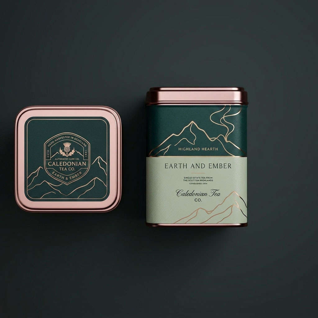 Tea Tin Canister