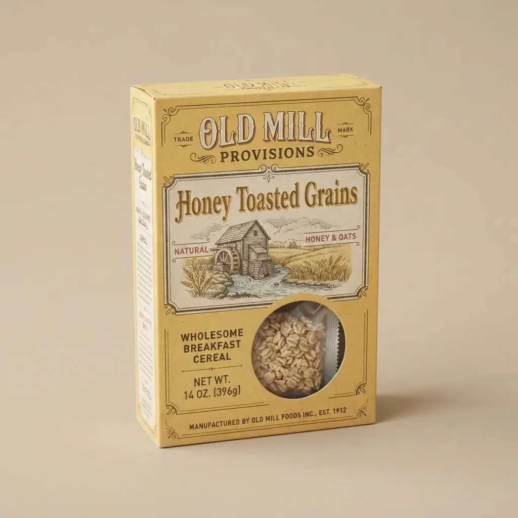 Vintage Cereal Box