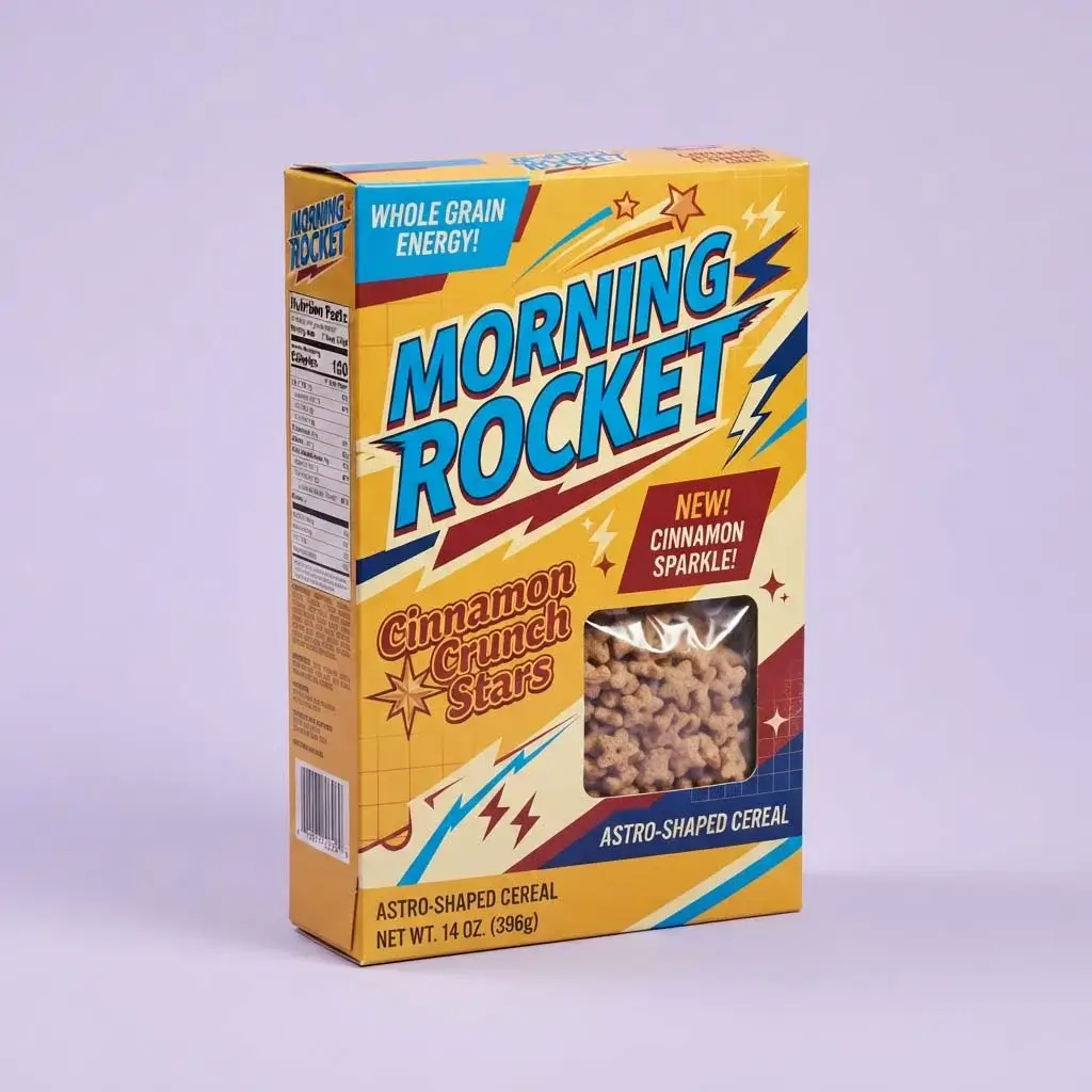 Vintage Cereal Box