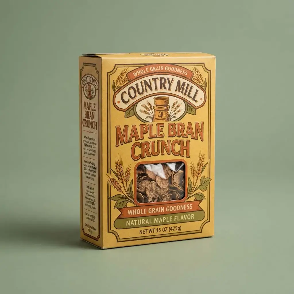 Vintage Cereal Box