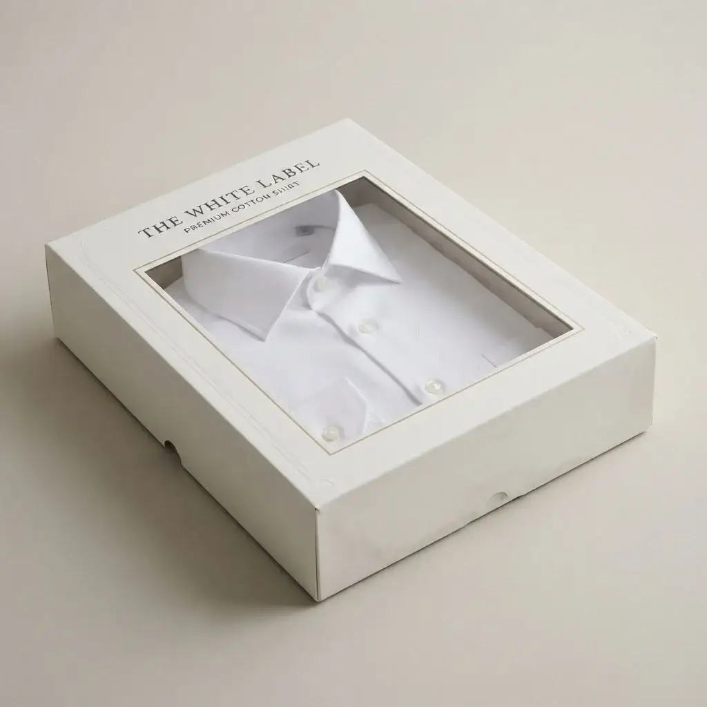 White Shirt Boxes